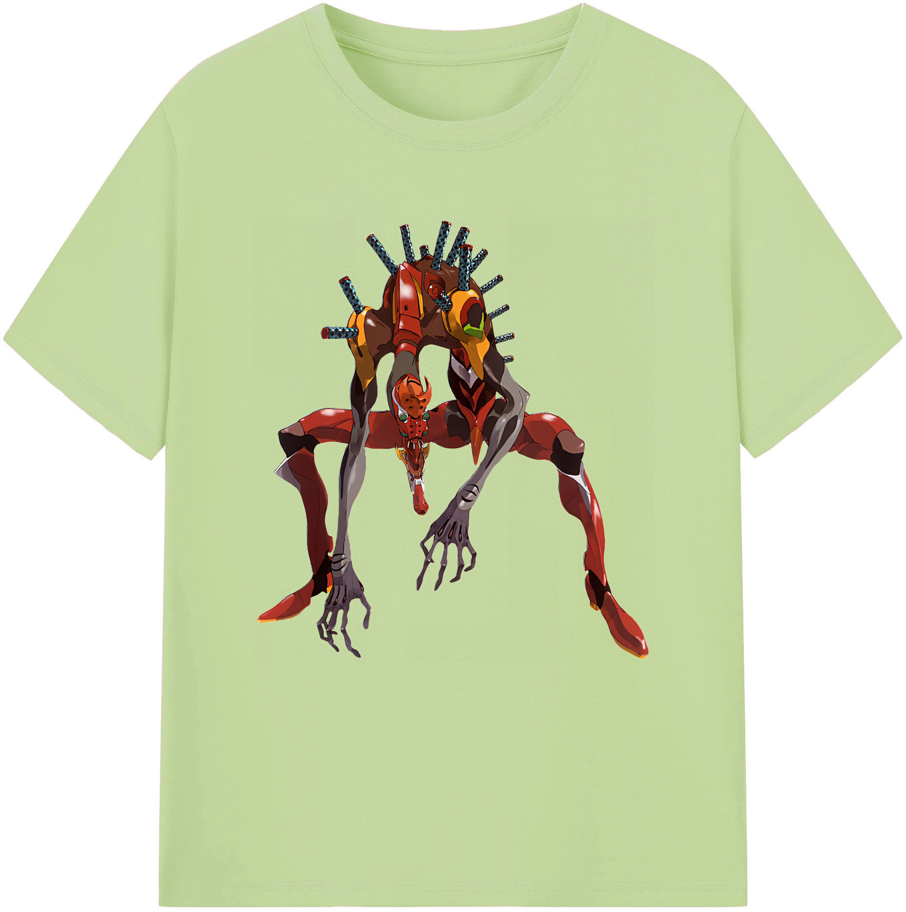 （画像用） EVA 新世紀エヴァンゲリオン 綿100％半袖Tシャツ（フロントプリント）